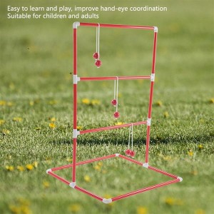Ladder Golf Ball Throw Toss Game Toy Set Sports Balls Family Party