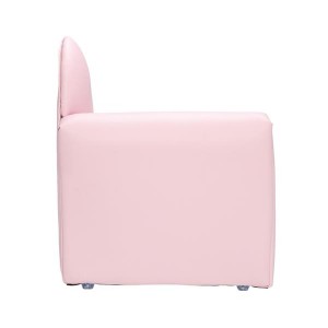 Children Single Sofa Bent Back Pink