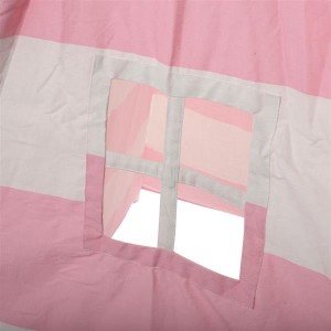 [AWM] Indian Tent 4 (Small Bunting / With External Shutter Built-In Pocket) Pink Stripes